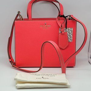 Kate Spade Thompson Street Sam Satchel Bright Flamingo Pink
